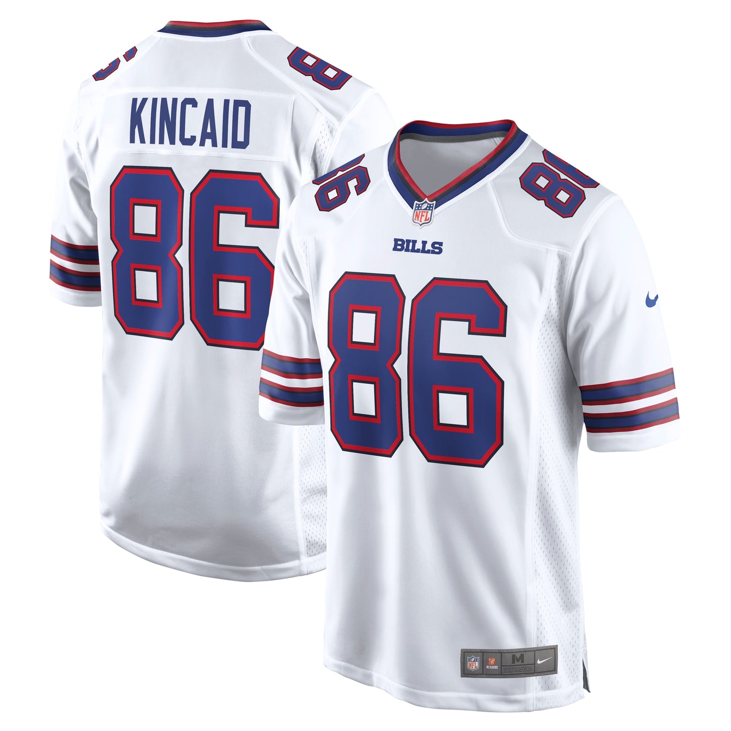 Dalton Kincaid Buffalo Bills Nike  Game Jersey - White