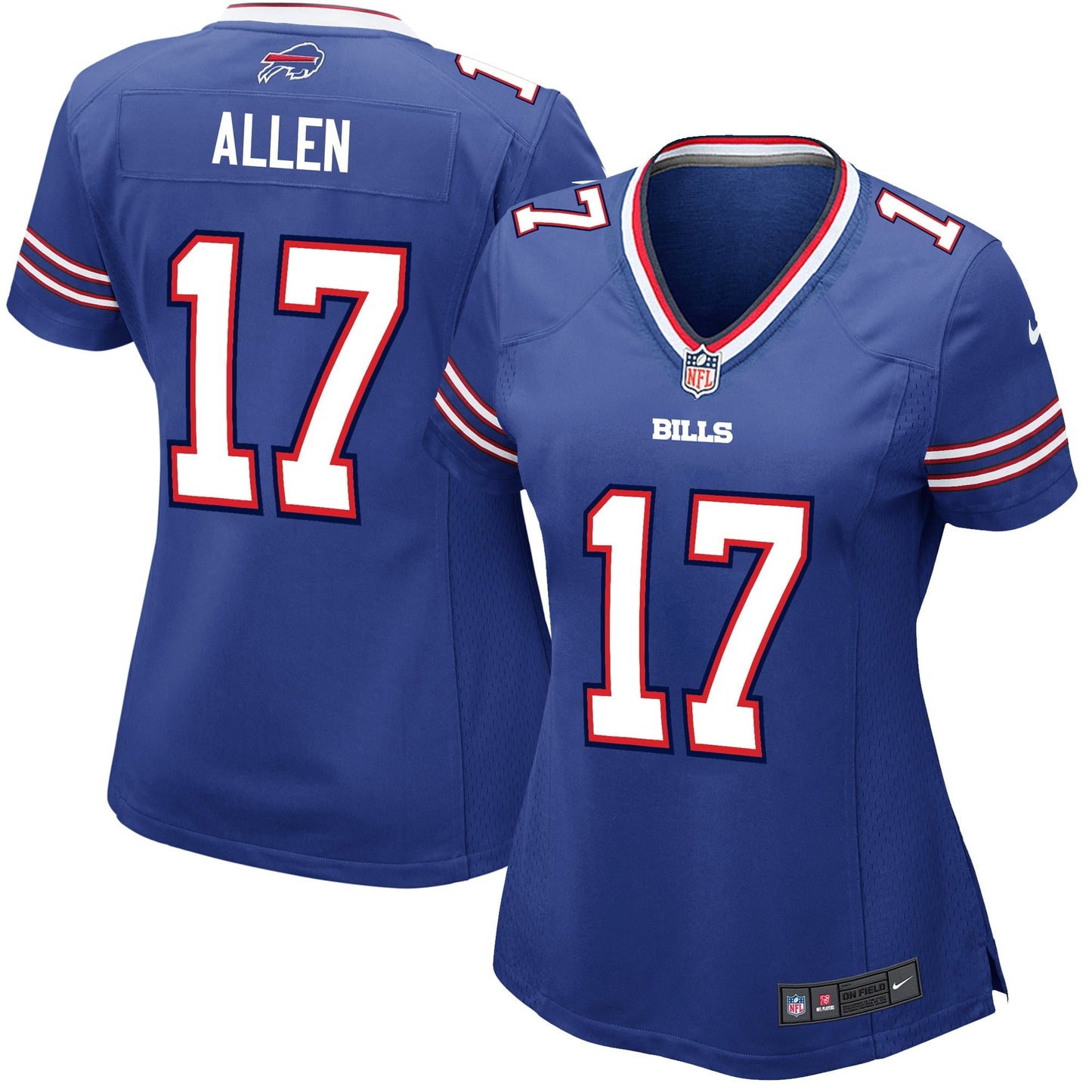Women's Nike Josh Allen Royal Buffalo Bills Game Player Jersey